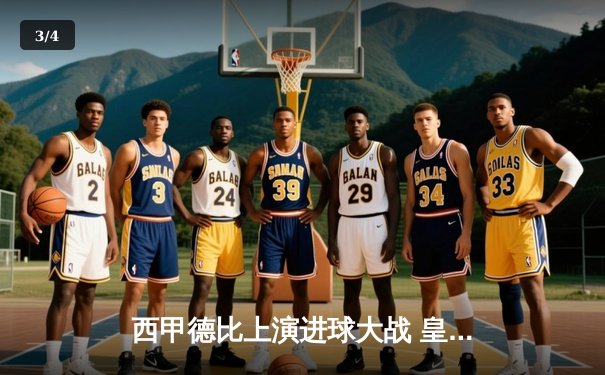 西甲德比上演进球大战 皇马3-2绝杀巴萨梅西双响难救主 - 3